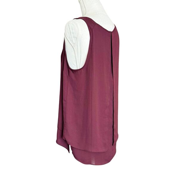 Soft surroundings camisole jubilee sleeveless tank blouse Vermillion Purple M - Picture 6 of 9